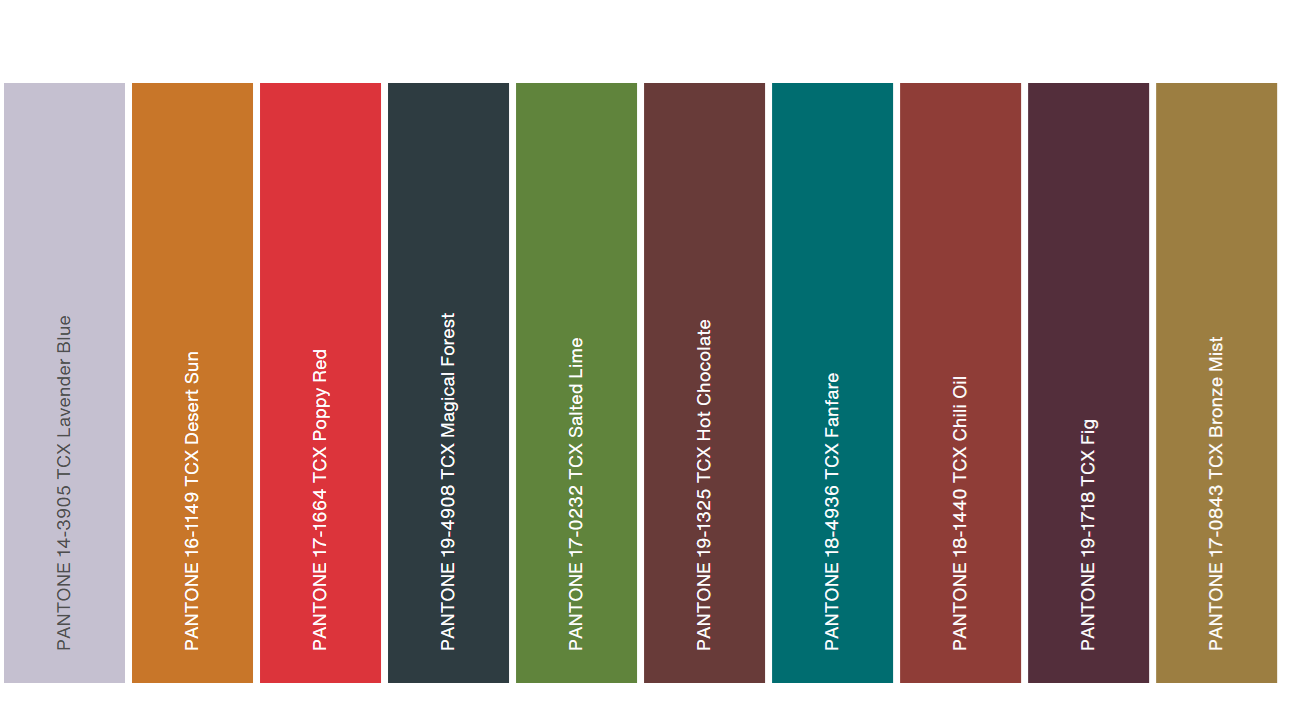 Colori Autunno/Inverno 2025-2026 secondo Pantone: tra eleganza e ...